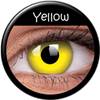 Lentille crazy lens Jaune