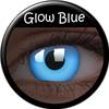 Lentille glow lens fluo Bleu