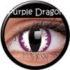 Lentille crazy lens Purple Dragon