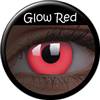 Lentille glow lens fluo Rouge
