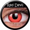 Lentille crazy lens Diable Rouge