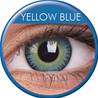 Lentille Fusion colors Jaune Bleu