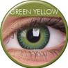 Lentille Fusion colors Jaune Vert