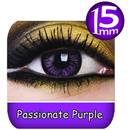 Lentille de couleur big eyes passion Violet