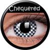 Lentille crazy lens Chequered