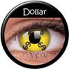 Lentille crazy lens Dollar