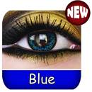 Lentille couleur Diva Bleu