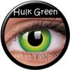 Lentille crazy lens Hulk Green